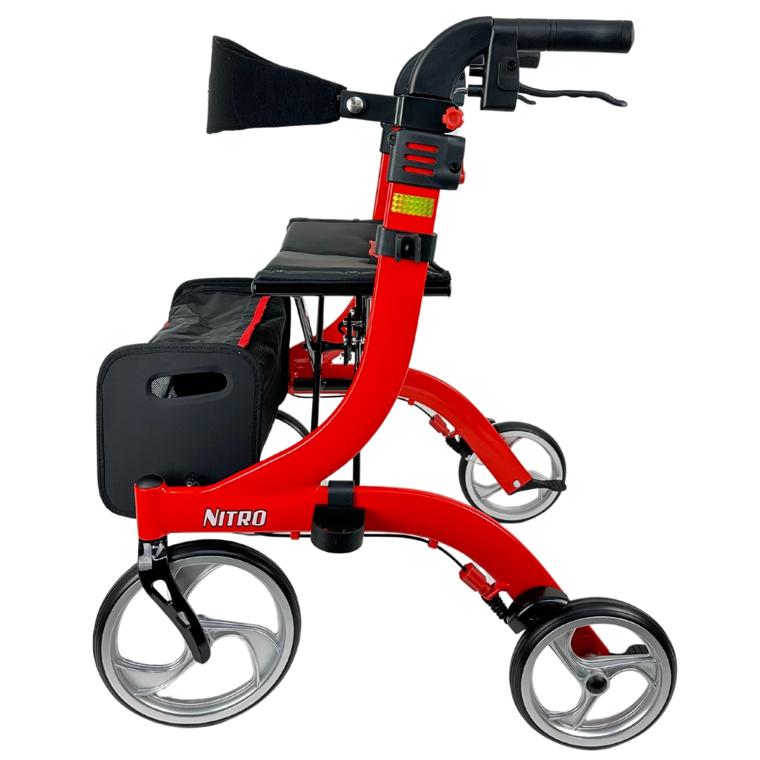Drive Nitro Rollator – Lichtgewicht en Stijlvol voor Binnen en Buiten ...
