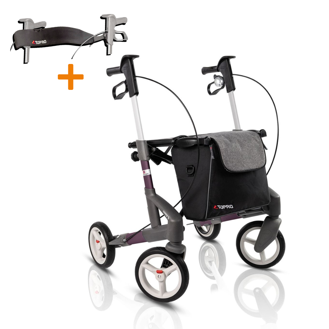 TOPRO Troja 5G Rollator – Modern Ontwerp en Comfort | 7 Jaar Garantie
