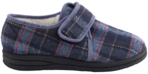 MSF pantoffel geruit laag model maat 44