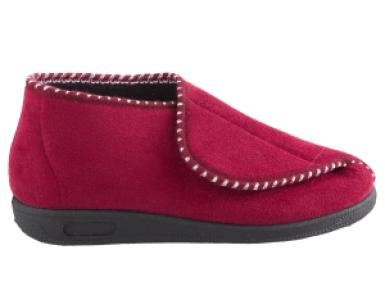 MSF pantoffel bordeaux hoog damesmodel maat 41