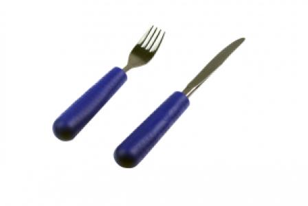 Anti-Slip Bestek Grip kind blauw